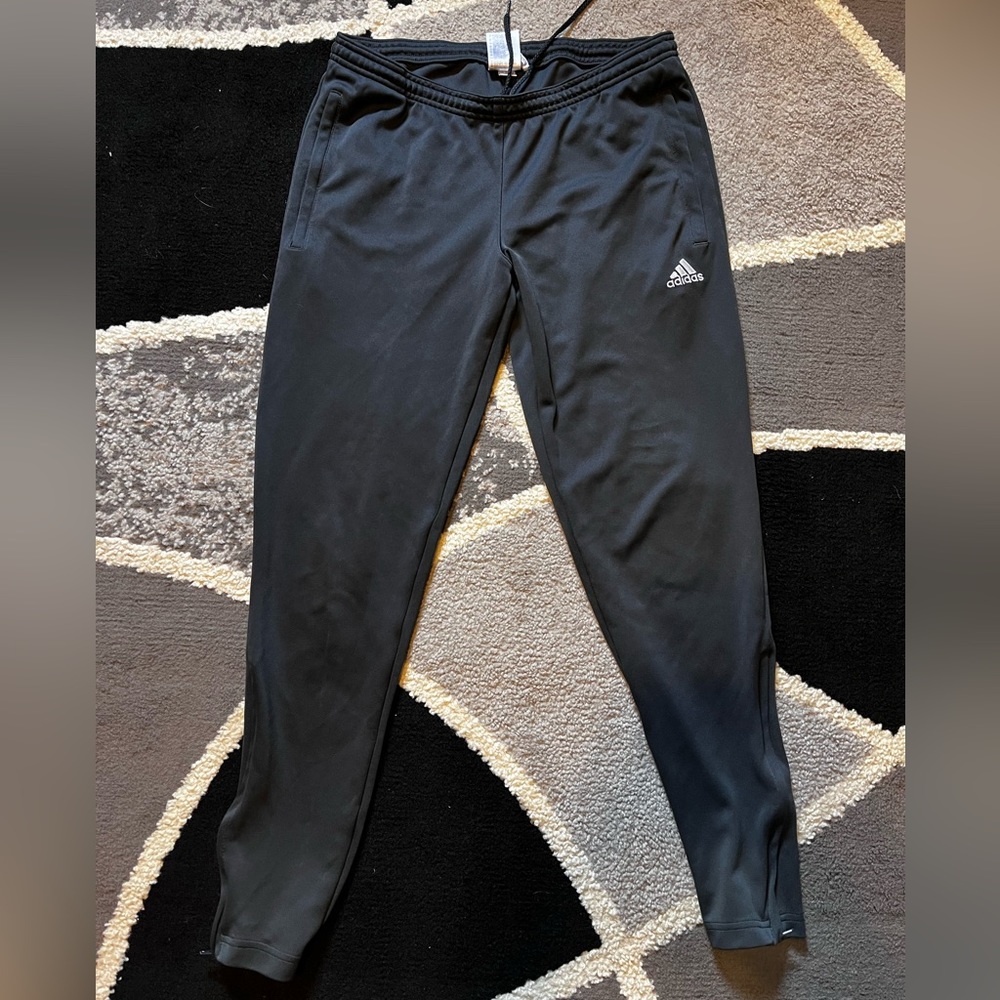 Grey Adidas joggers
